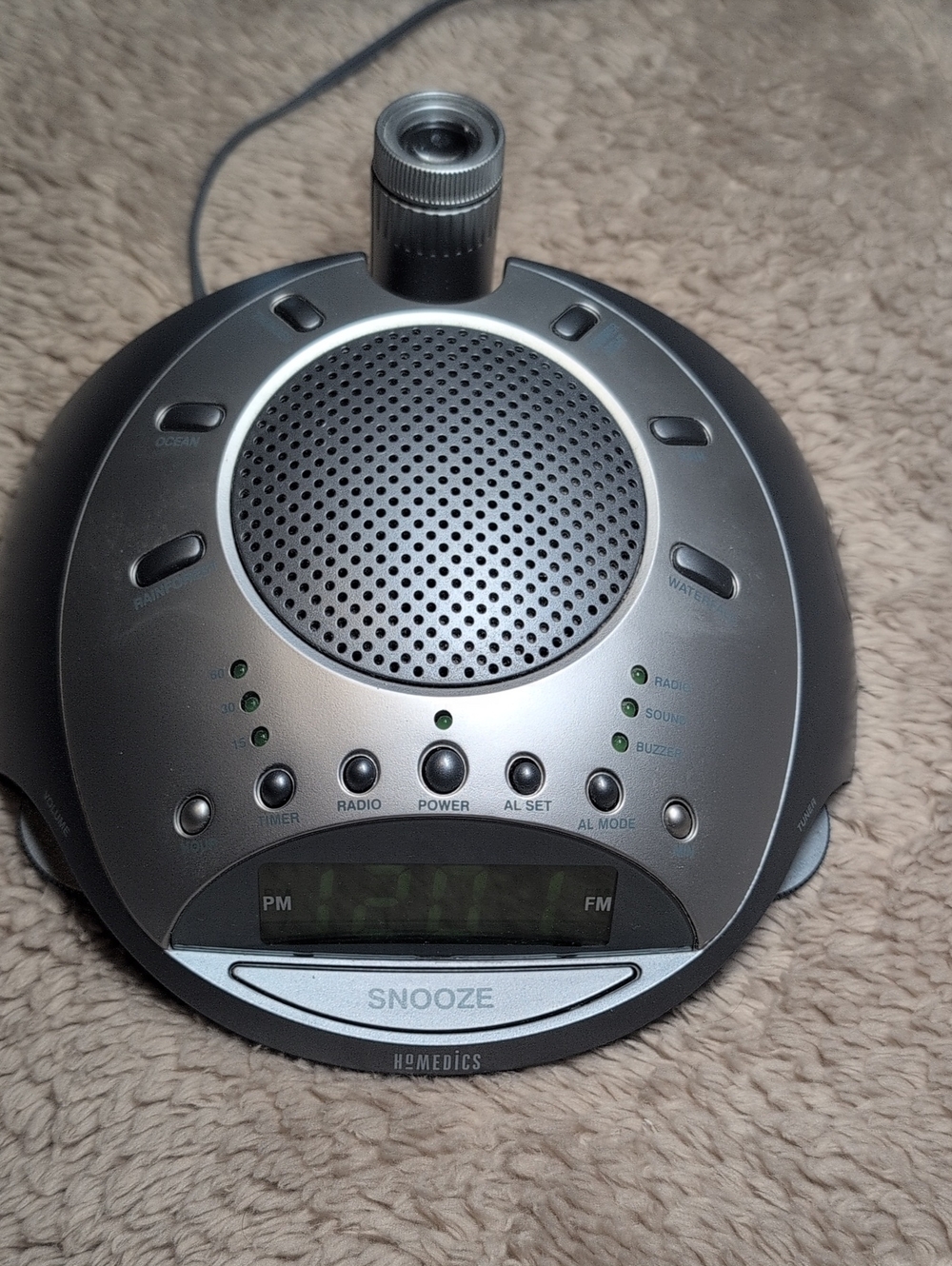Homedics Alarm Clock Sound Machine